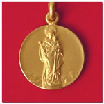 medalla Virgen Blanca